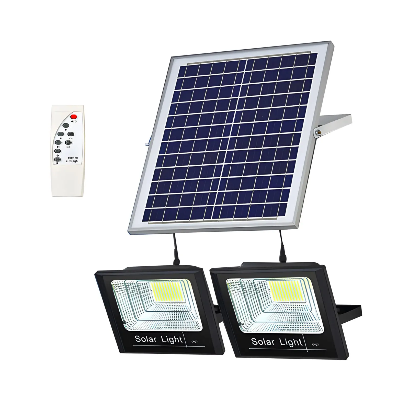 Two-in-One Solar Flood Light 100W