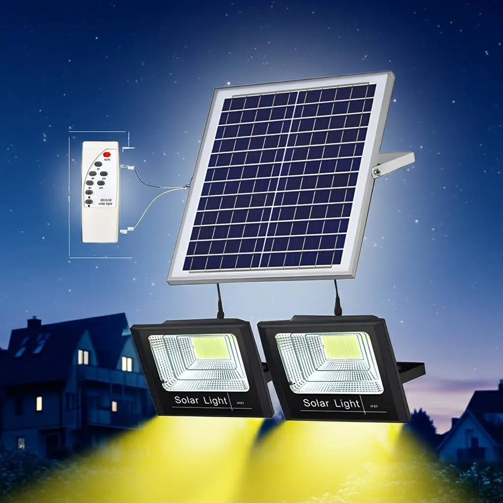 Two-in-One Solar Flood Light 200W