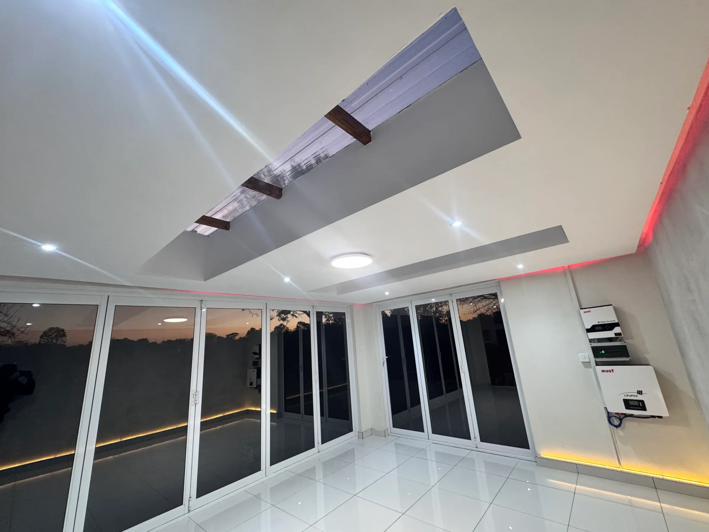 Borrowdale garden pavilion: lighting and solar power, photo 2